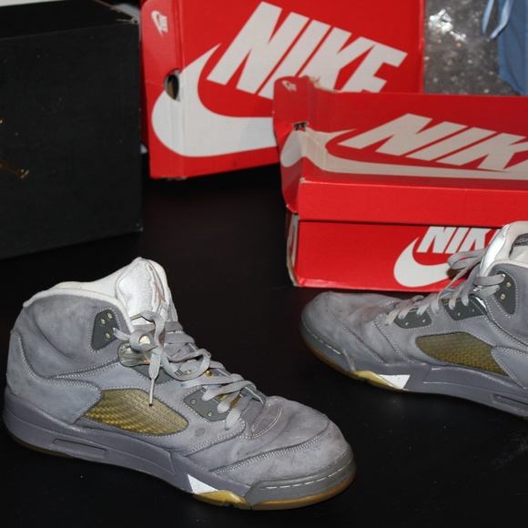 Nike Air Jordan 5 V Retro Wolf Grey 136027-005 - Picture 3 of 8